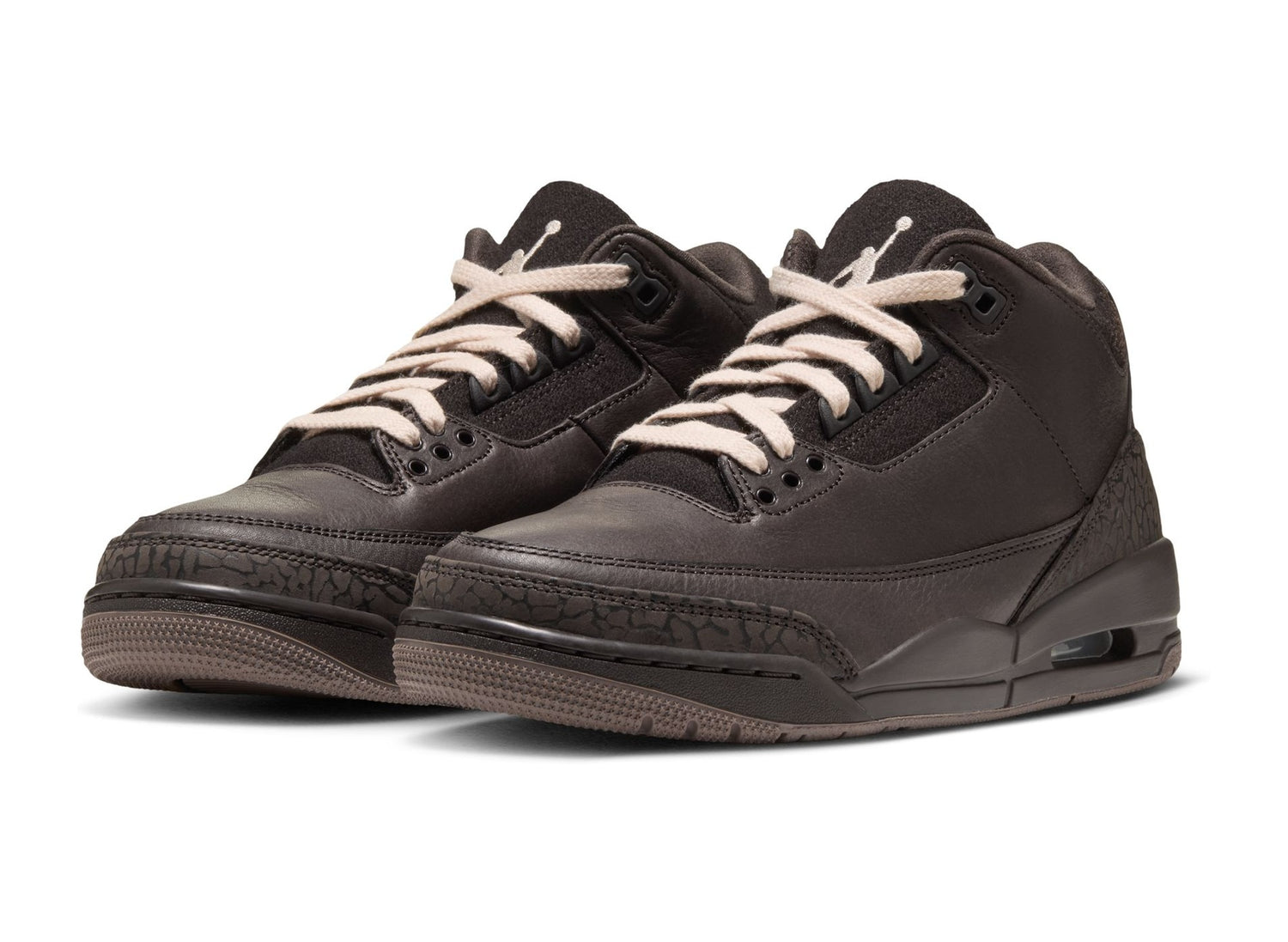 Women’s Air Jordan 3 Retro Fireside CK9246-200 three-quarter pair