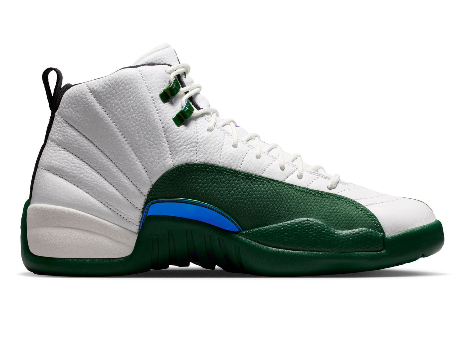 Air Jordan 12 Retro Bucks CT8013-103 side medial