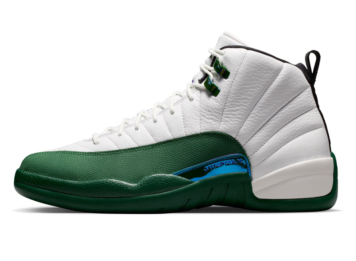 Air Jordan 12 Retro Bucks CT8013-103 alternate side lateral
