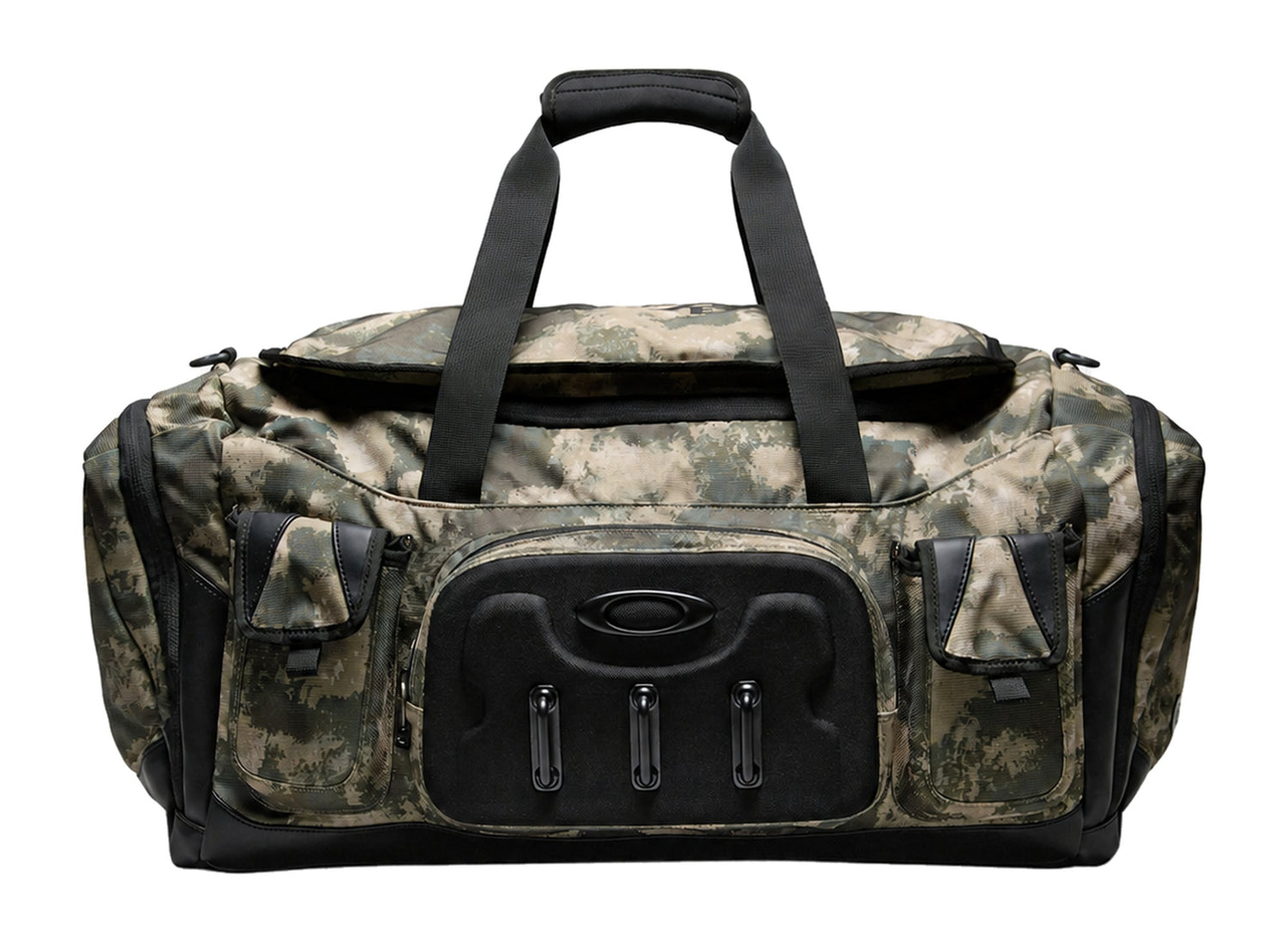 Oakley Urban Ruck RC Duffle in Off-Slope Camo Green on white background