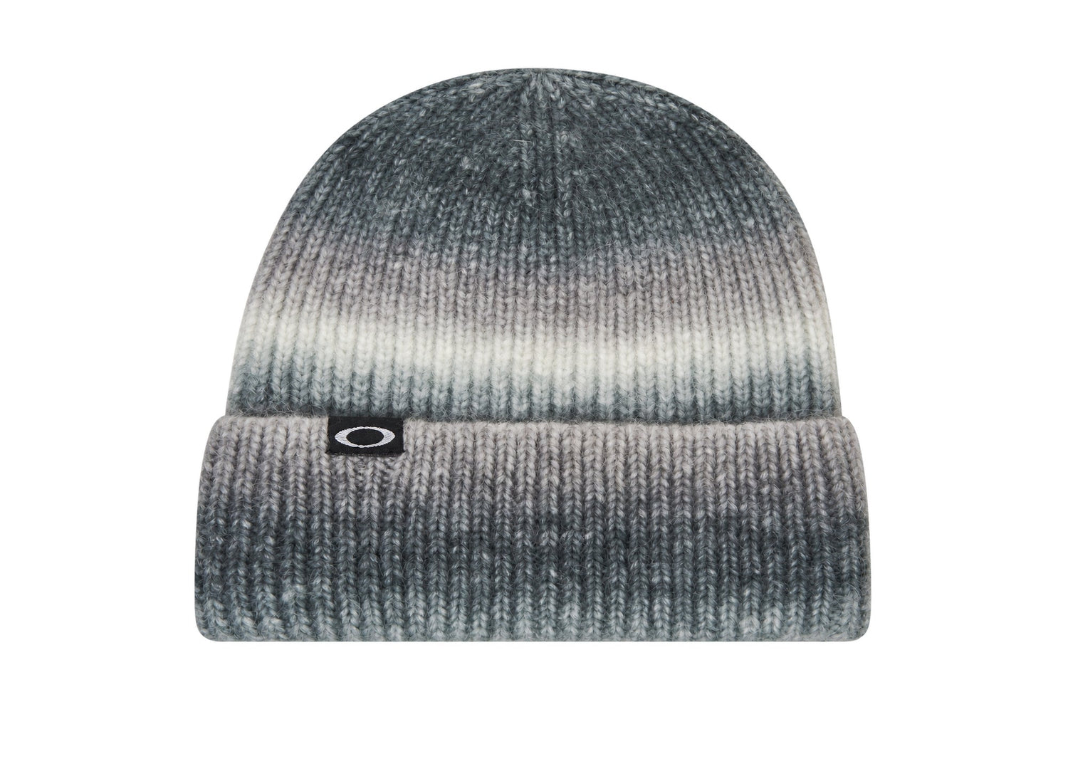 Oakley Ellipse Gradient Beanie in Black Gradient on white background