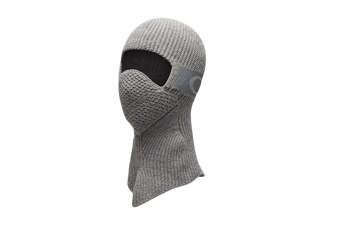 Oakley Pro ZW Knit Balaclava in Cement on white background