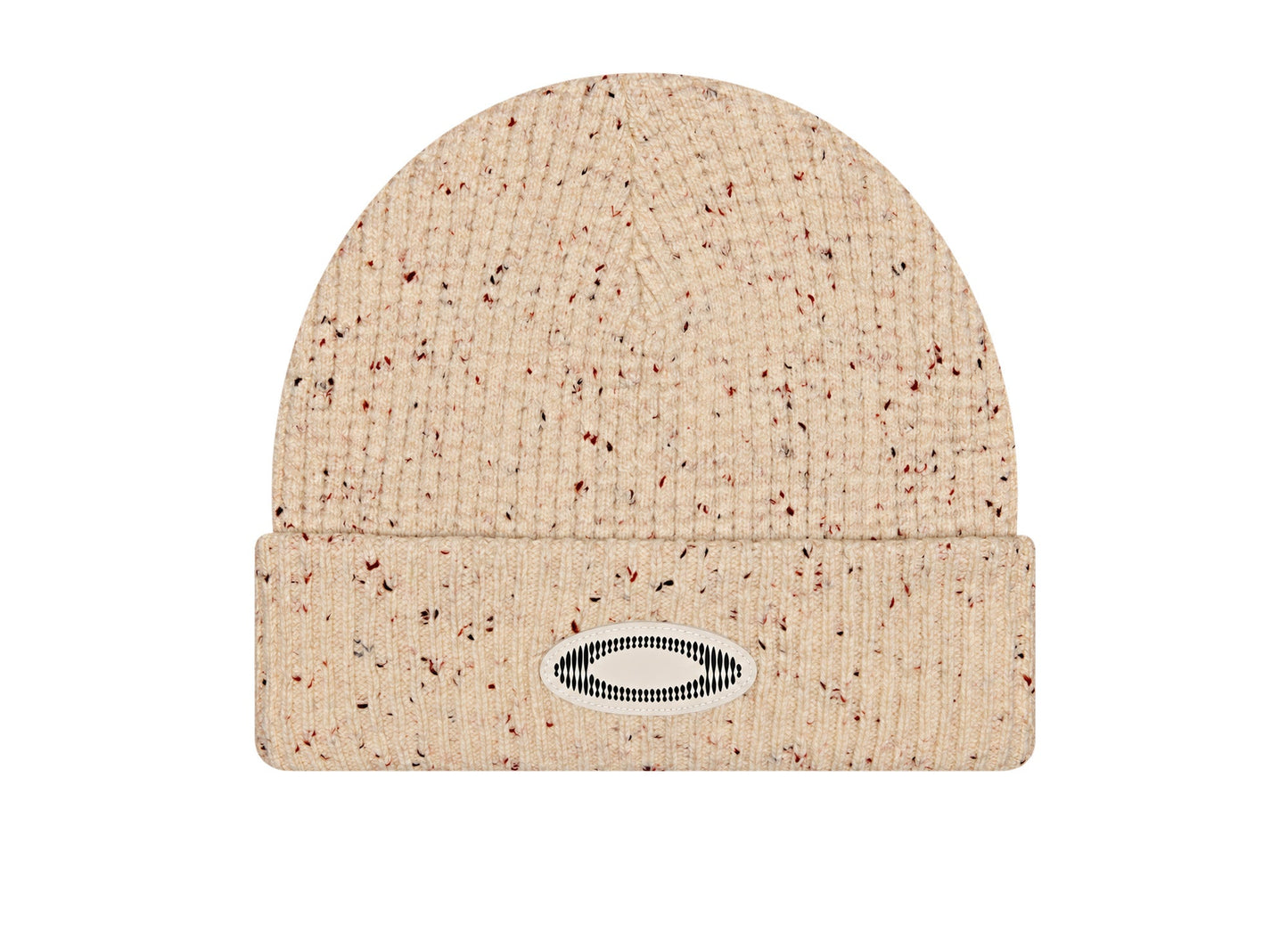 Oakley Ellipse Waffle Beanie in Mist on white background