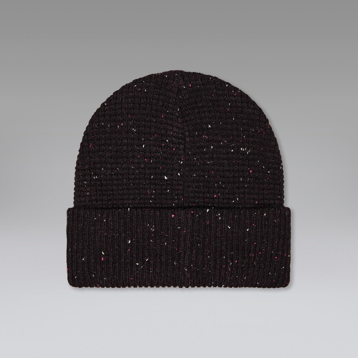 Oakley Ellipse Waffle Beanie in Pitch Black product view 2