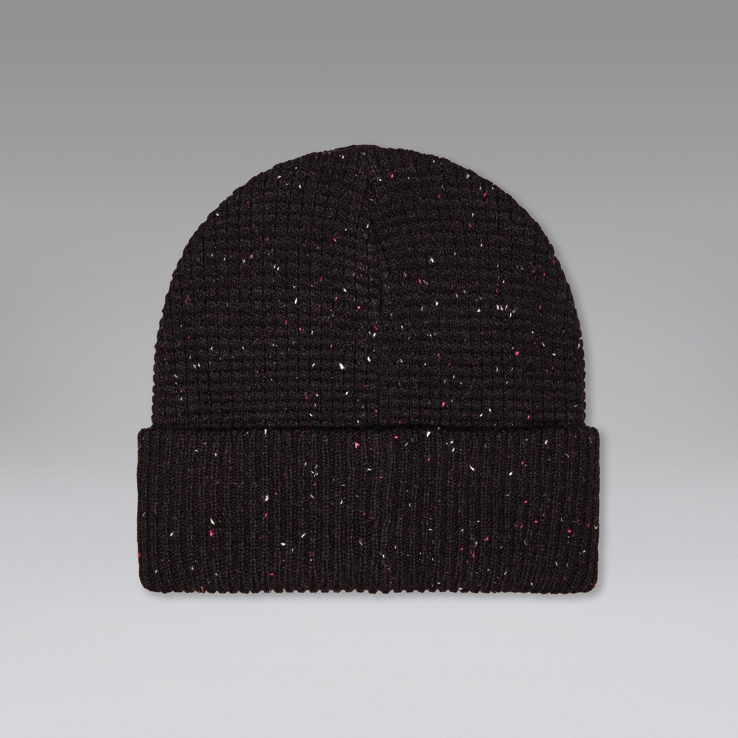 Oakley Ellipse Waffle Beanie in Pitch Black product view 2