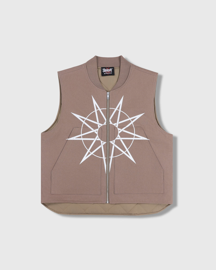 Pleasures x Slipknot  Goat Padded Vest