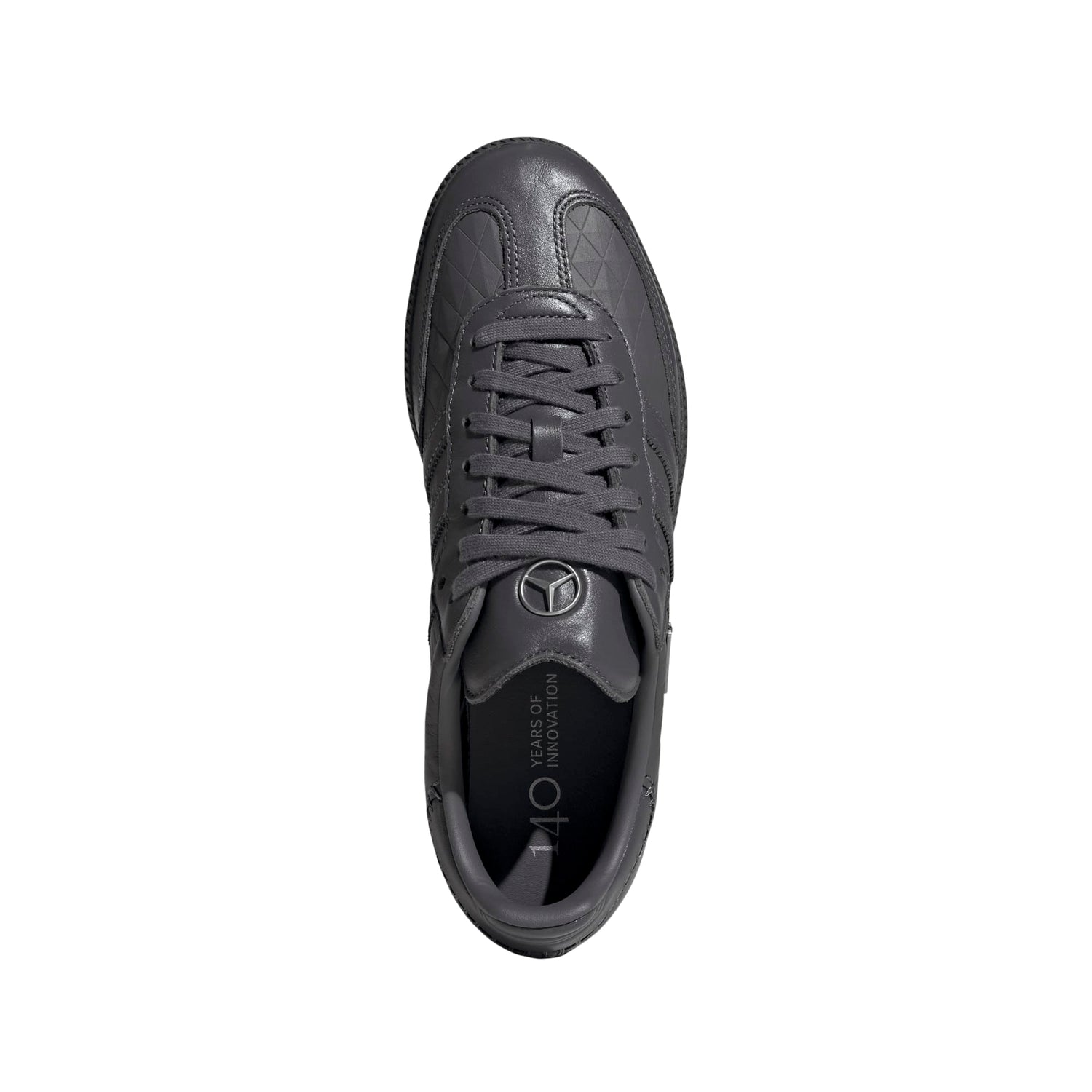 Adidas x Mercedes-Benz Samba OG in Grey Five / Silver Metallic - product view 3