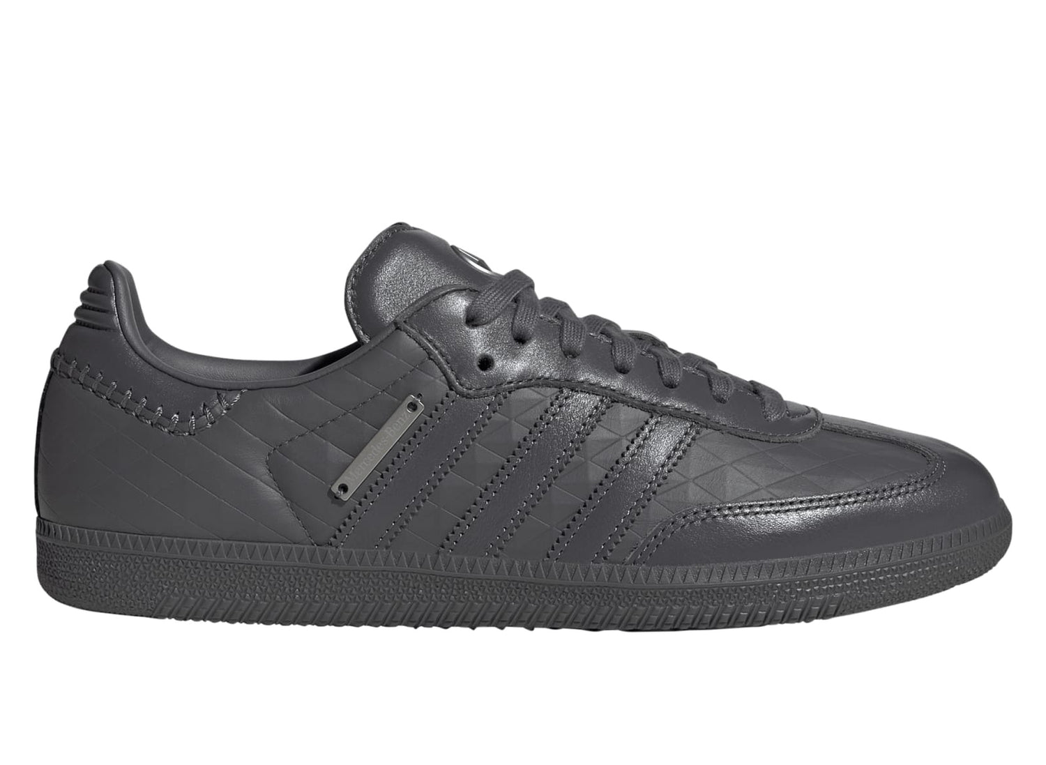 Adidas x Mercedes-Benz Samba OG in Grey Five / Silver Metallic - main product view