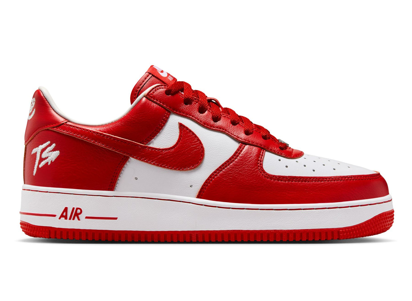 Terror Squad x Nike Air Force 1 Low II4391-100 White University Red medial side