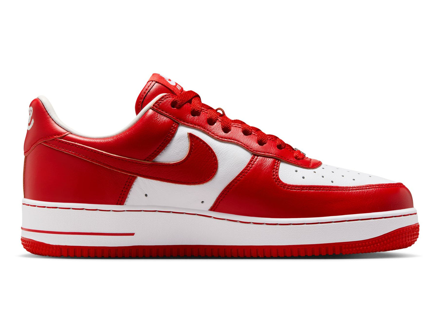 Terror Squad x Nike Air Force 1 Low II4391-100 White University Red side view