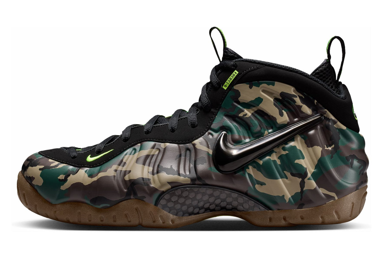 Nike Air Foamposite Pro “Green Camo” IM5204-001 view 3
