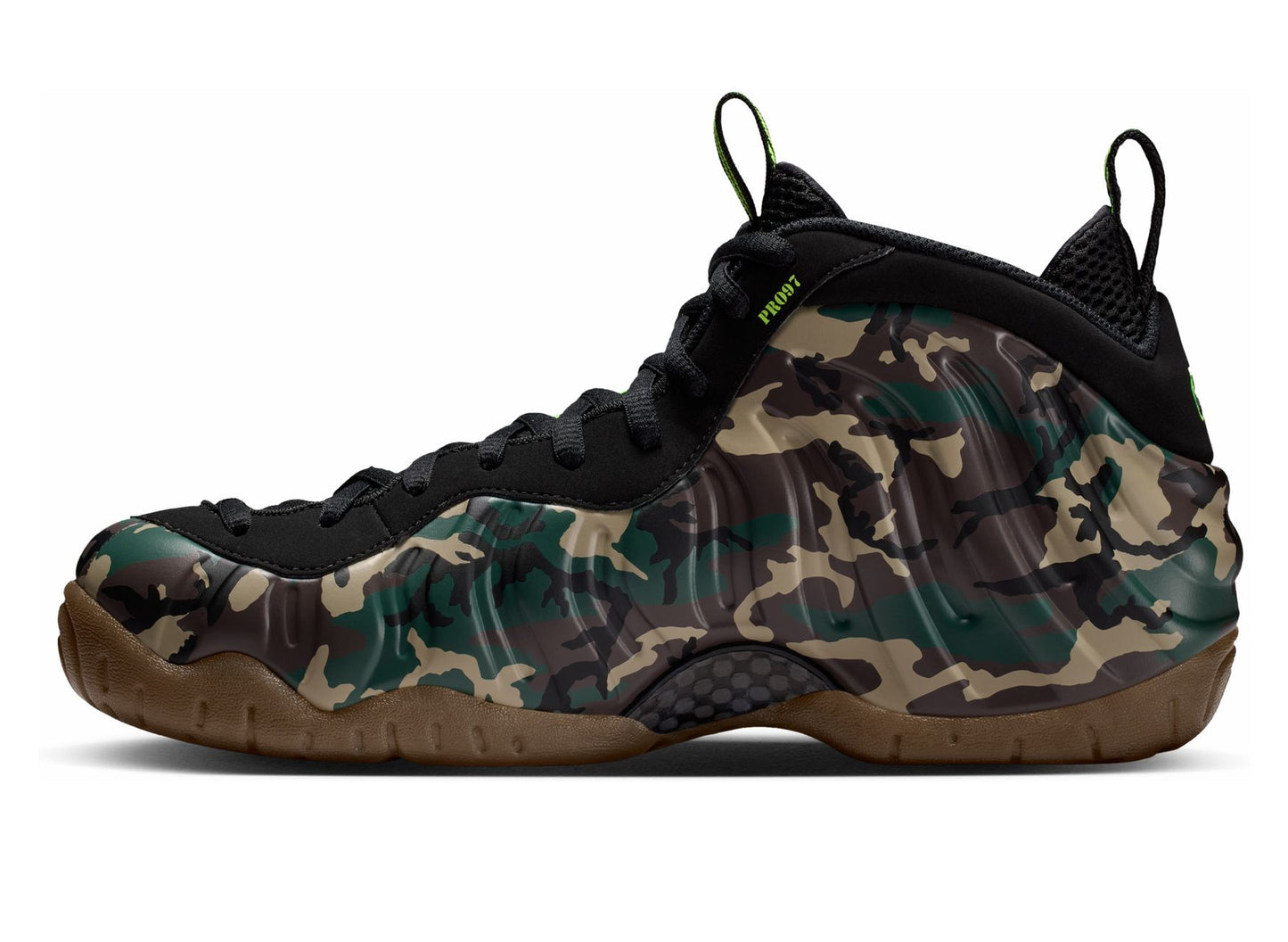 Nike Air Foamposite Pro “Green Camo” IM5204-001 view 7
