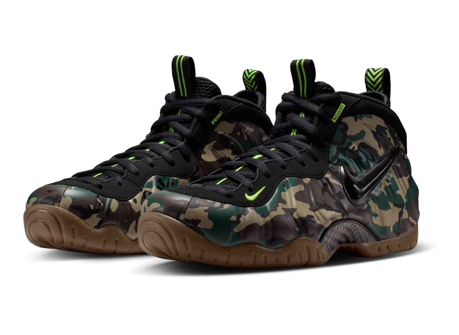 Nike Air Foamposite Pro “Green Camo” IM5204-001 view 8
