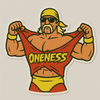 Oneness Wrestler Sticker