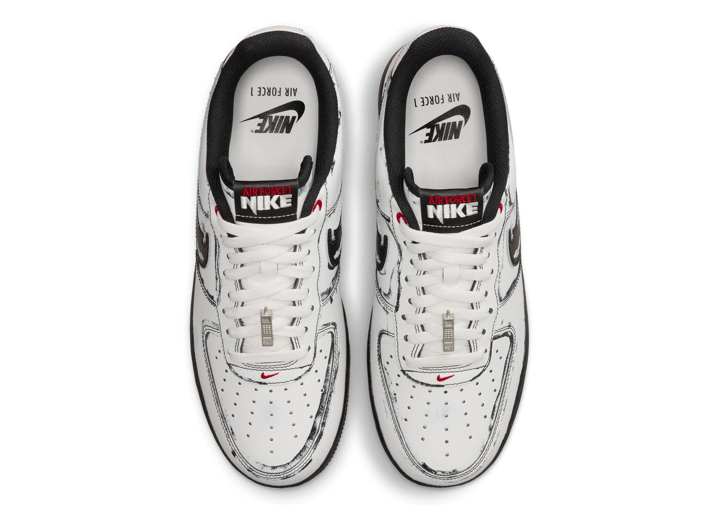 Nike Air Force 1 “Scream” IV6350-121 top view