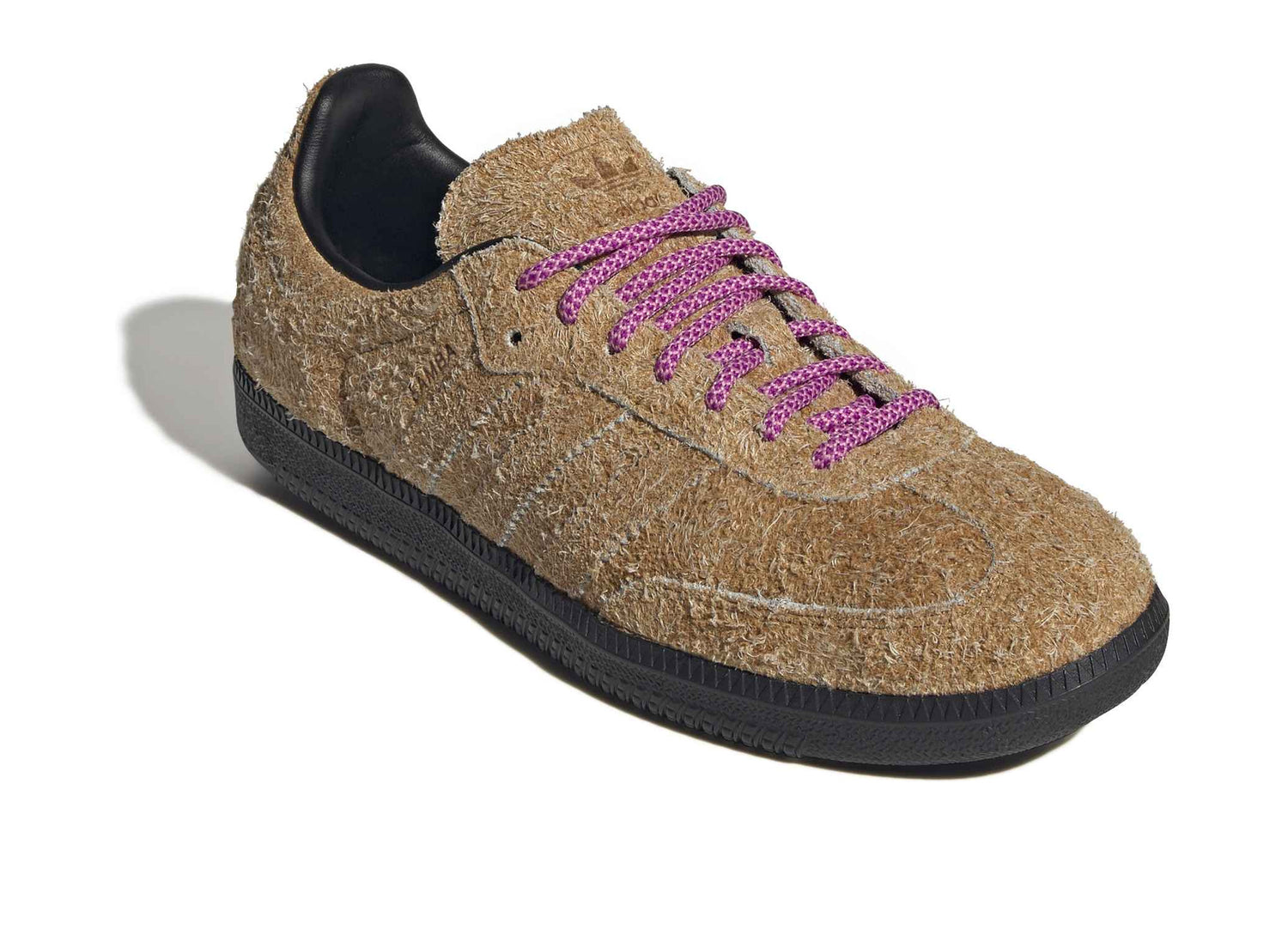Adidas Samba OG in Mesa / Sonic Fuchsia / Core Black — view 7