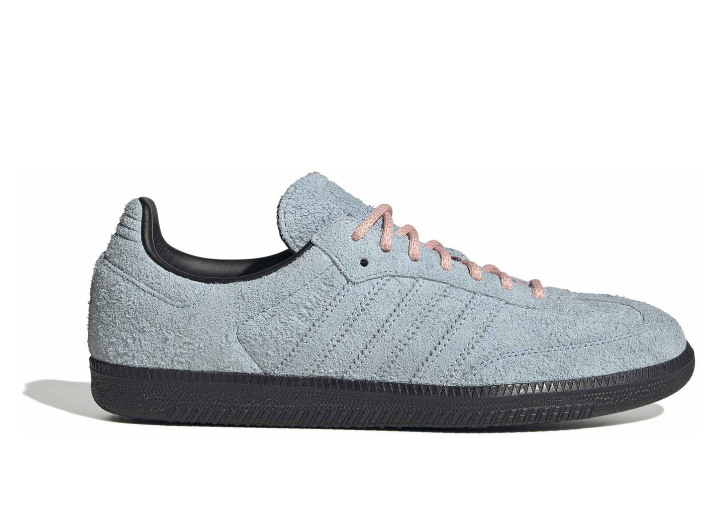Adidas Samba OG in Clear Sky / Semi Frozen Yellow — view 1