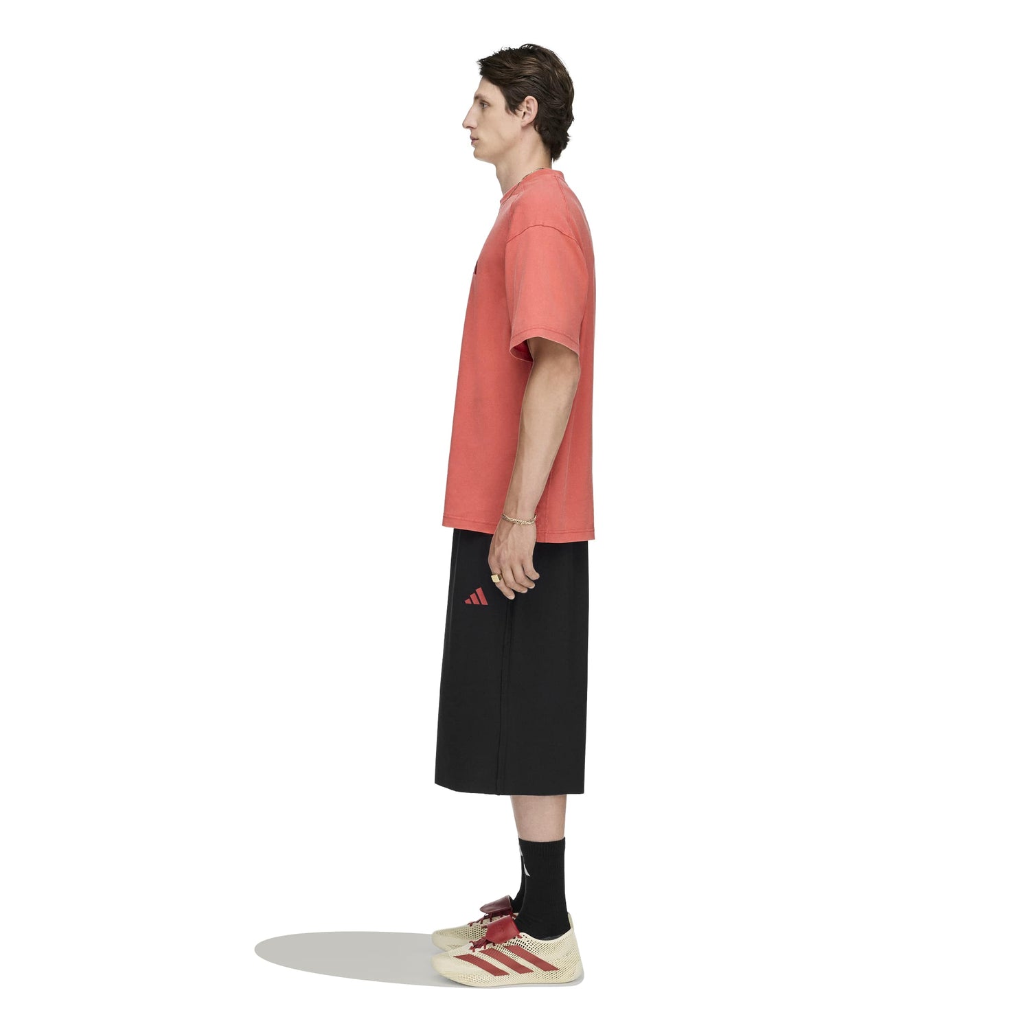 Adidas x Tyrrell Winston Long Shorts in Black – side