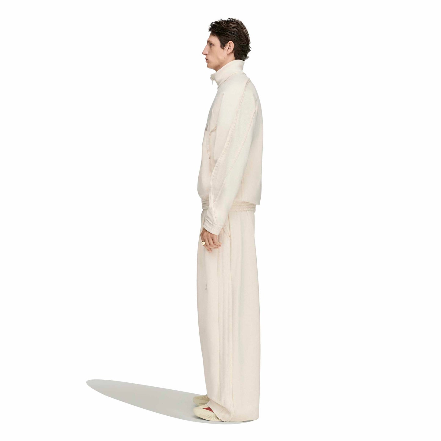 Adidas x Tyrrell Winston Stadium Track Top in Wonder White – side