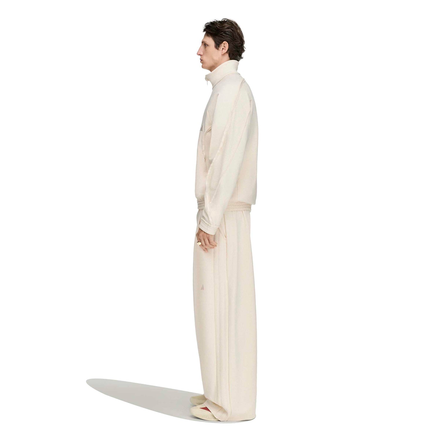 Adidas x Tyrrell Winston Stadium Track Pant in Wonder White – side