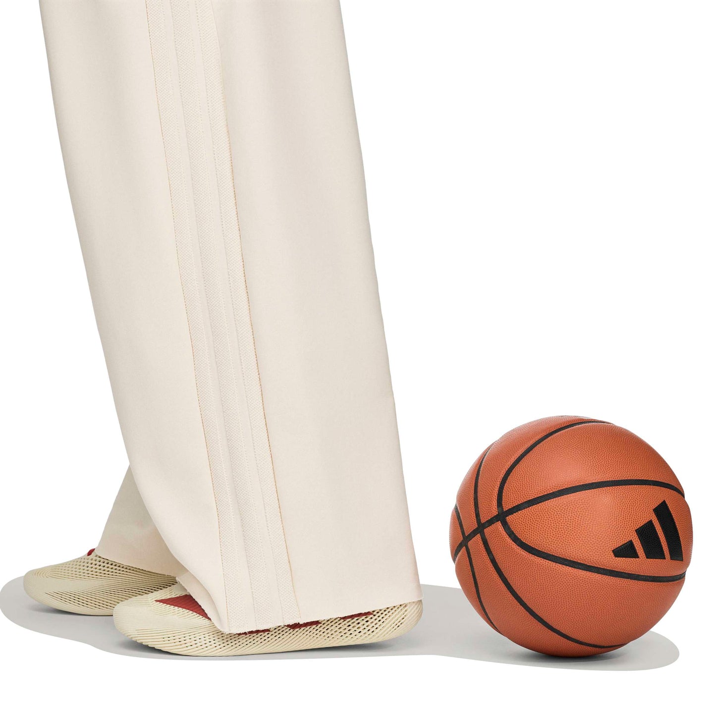 Adidas x Tyrrell Winston Stadium Track Pant in Wonder White – detail