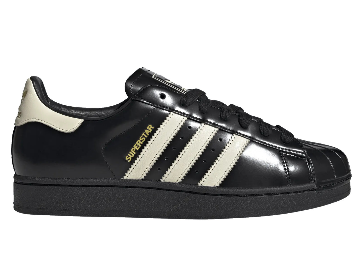 Adidas Superstar II KZ6730 Core Black Cream White side view