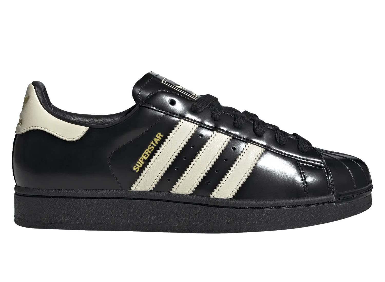 Adidas Superstar II KZ6730 Core Black Cream White side view