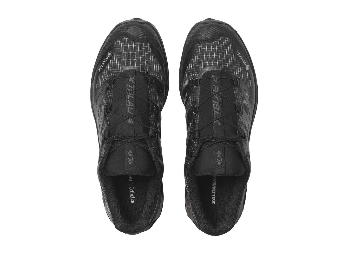 Salomon XT-4 OG GTX Black / Black / Black top view