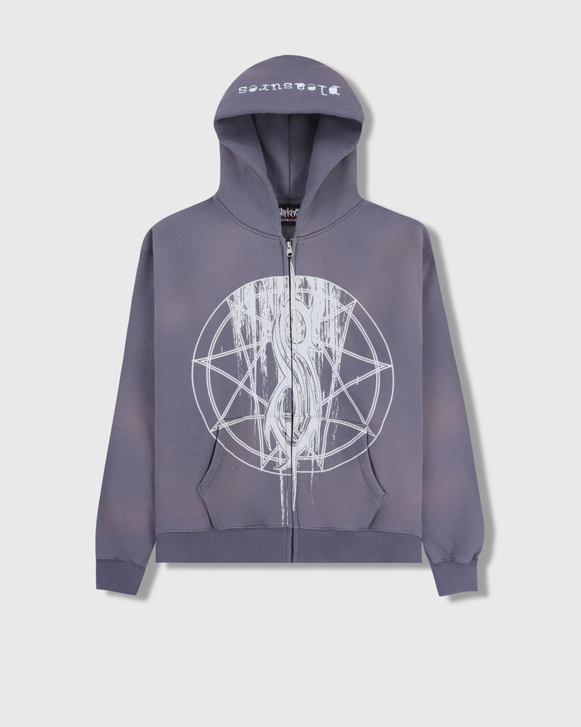 Pleasures  x Slipknot Nonagram Zip Hoodie