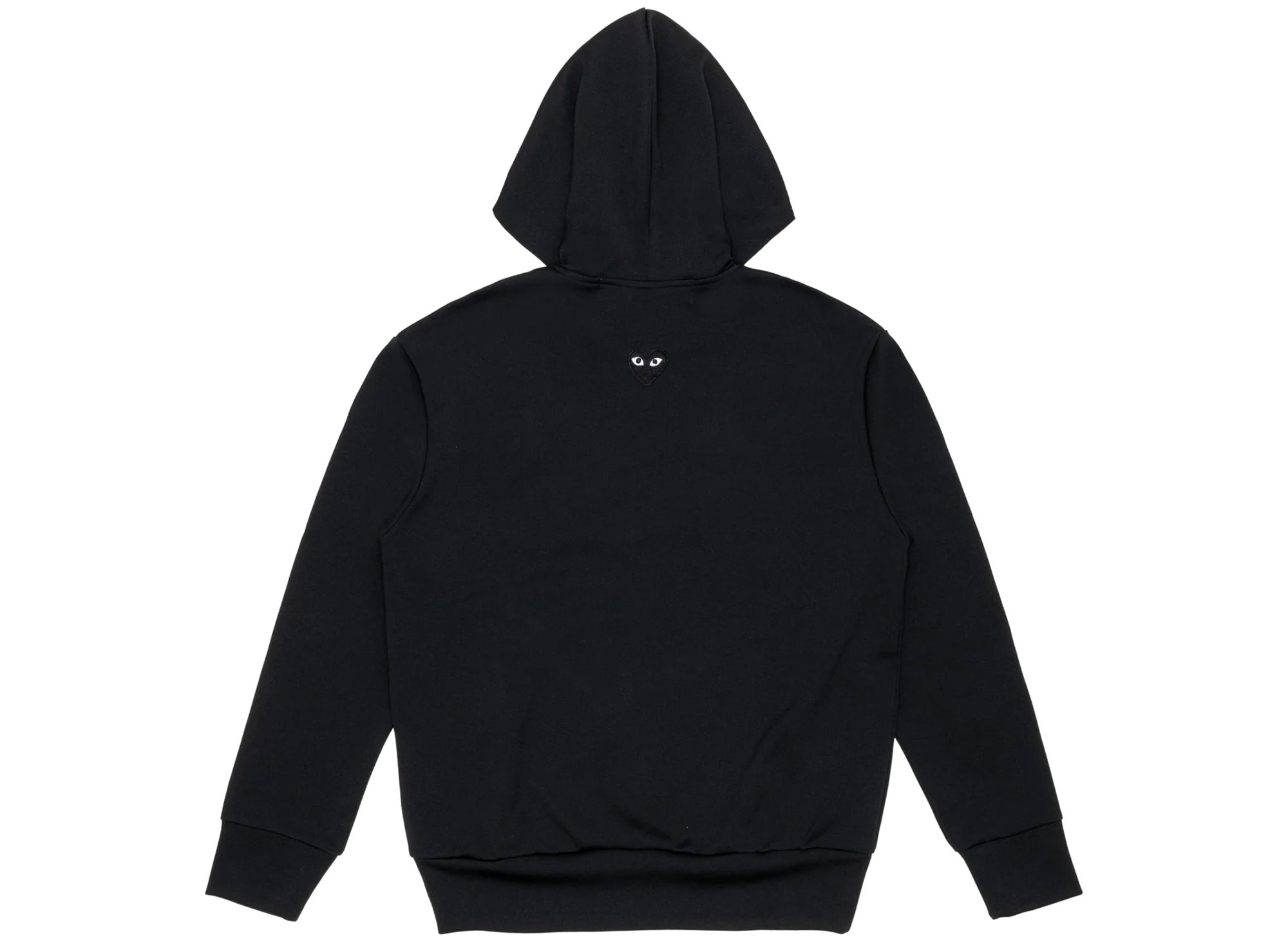 Comme des Garçons Play Nylon Black Emblem Back Logo Full Zip