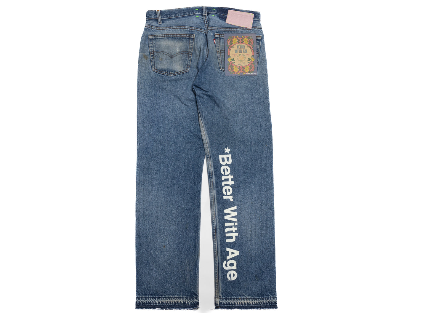 Better With Age Wedding Laser Denim in Indigo