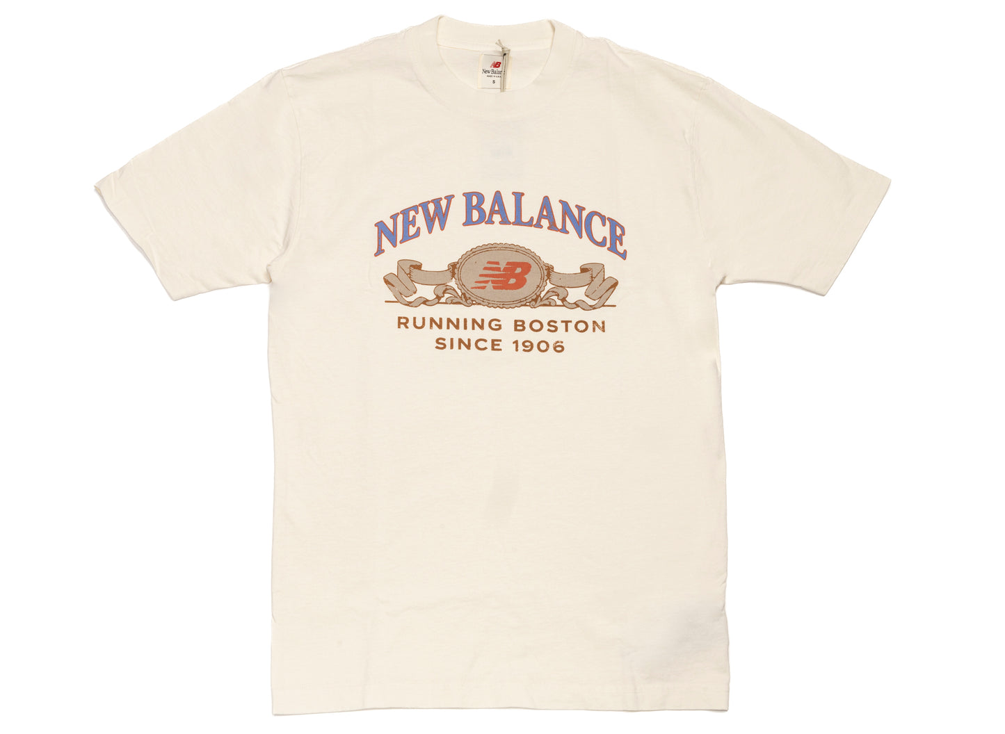 New Balance Made in USA S226 Graphic T-Shirt in Sea Salt