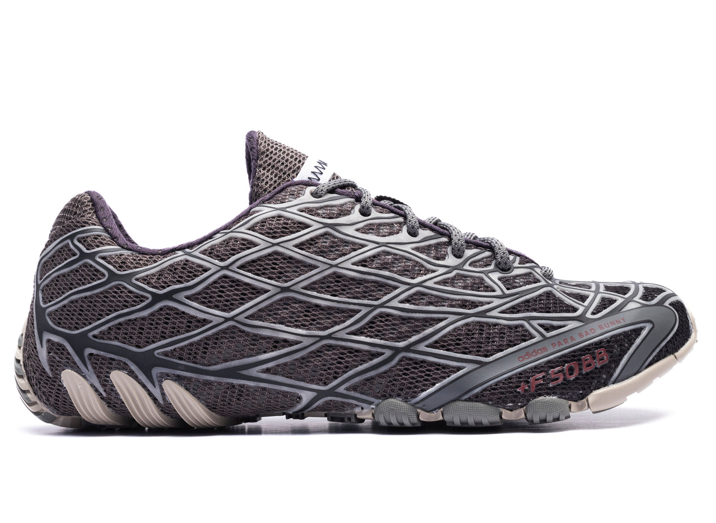 Adidas Bad Bunny F50 Ghost Sprint in Core Black / Charcoal