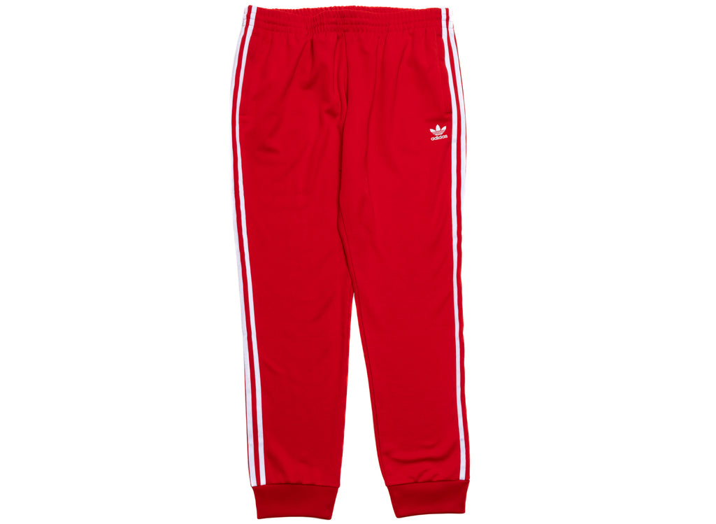 Adidas AdiColor Superstar Joggers in Red