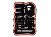 A Bathing Ape Bape 30th Anniversary Logo Sticker