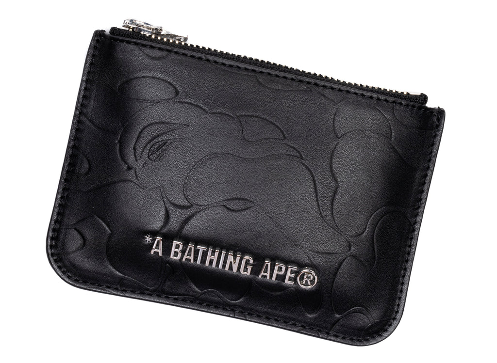 A Bathing Ape Tonal Solid Camo Pouch