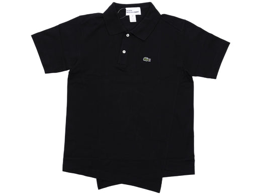 Comme des Garçons SHIRT x Lacoste Slanted S/S Polo Shirt in Black