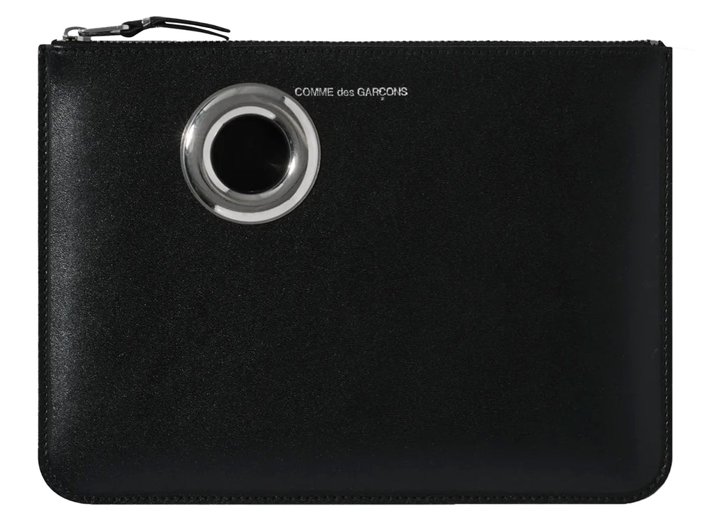 Comme des Garçon Silver Eyelet Wallet 'SA5100SE'