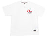 Evisu Daicock Printed S/S Tee in White