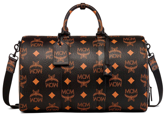 MCM Medium Ottomar Holdalls Bag in Black xld