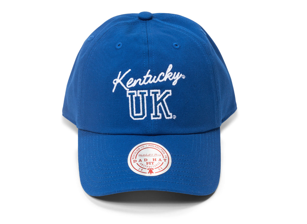 Mitchell & Ness NCAA Kentucky Wildcats Lay Low Strapback