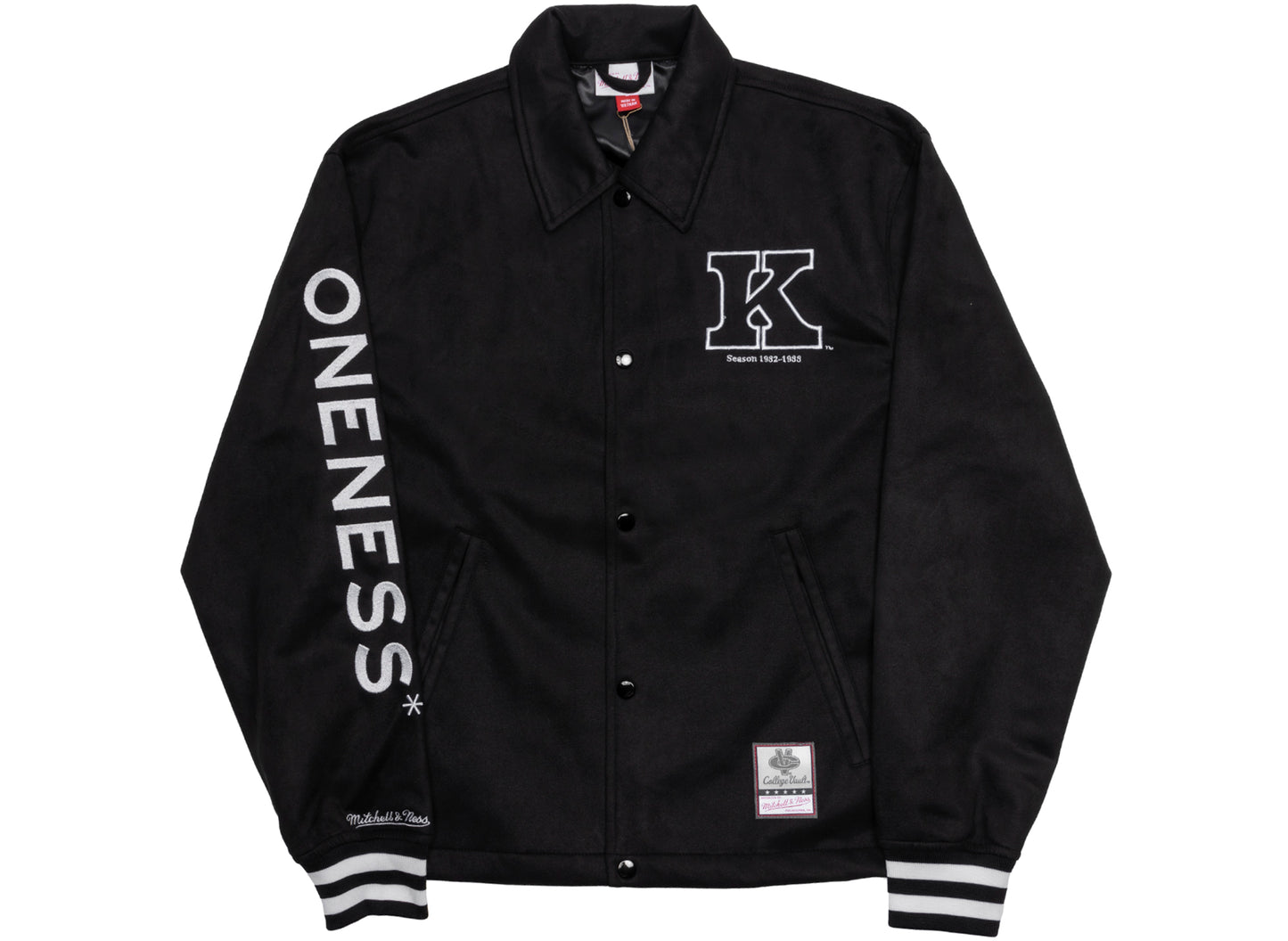 Mitchell & Ness Oneness Kentucky Oversweep Varsity Coaches Jacket