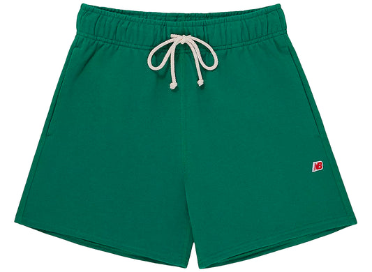 New Balance Made in USA Core Shorts in Pine Green