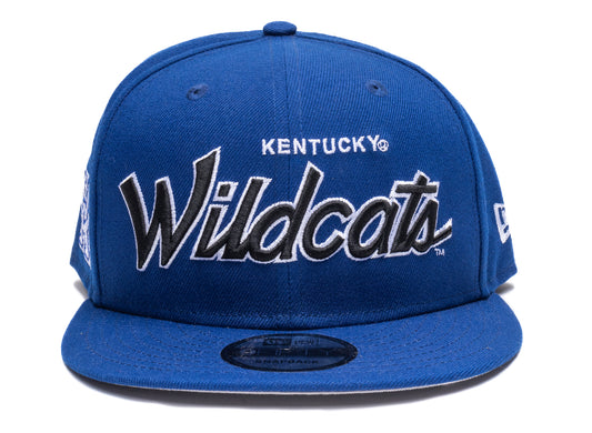 New Era Script Kentucky Wildcats Snapback Hat xld