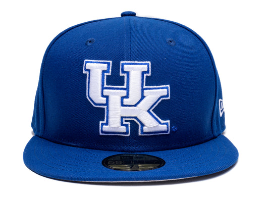 New Era Kentucky Wildcats UK Logo Hat in Blue