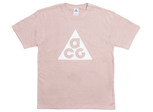 Nike ACG Big Logo S/S Tee in Pink Oxford
