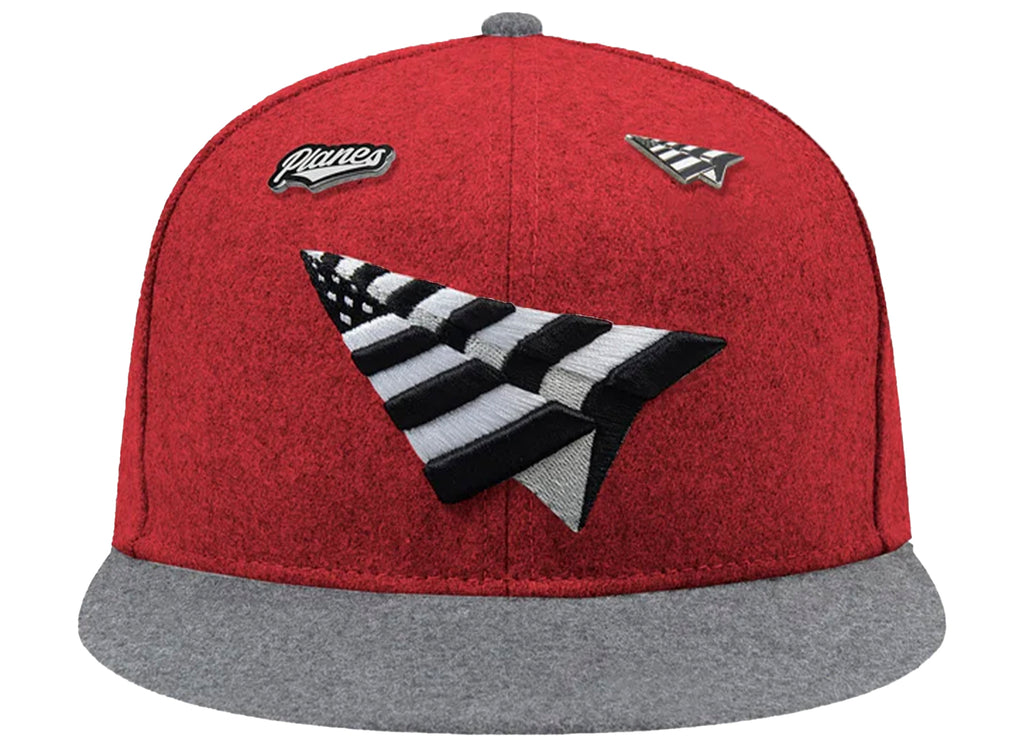 Paper Planes Wool Melton Two Tone Crown 9FIFTY Fitted Hat