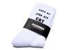 Pleasures Wake Up Socks in White