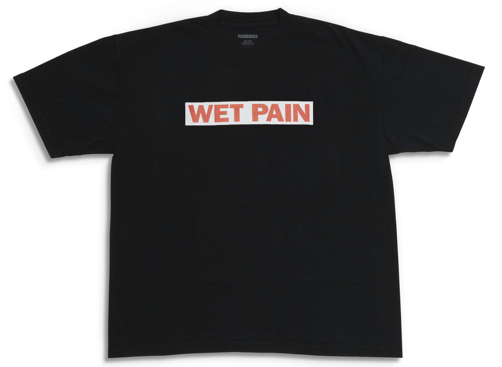 Pleasures Wet Pain Tee in Black