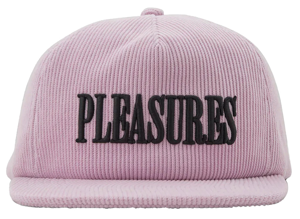 Pleasures Onyx Corduroy Snapback in Lavender